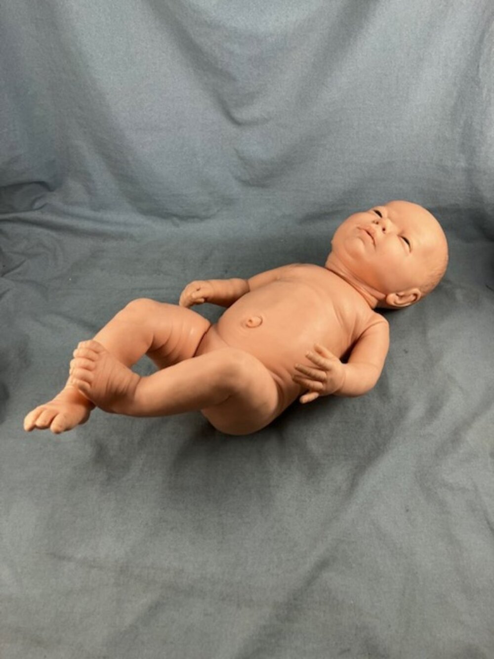Vintage 18” Fiba Newborn Boy Doll